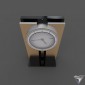 desk watches SEIKO QHN005SN Hi-Tech (art QHN005SN)